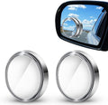 Carvito Blind Spot Mirrors, 2 Inch Round Hd Glass Convex 360° Wide Angle