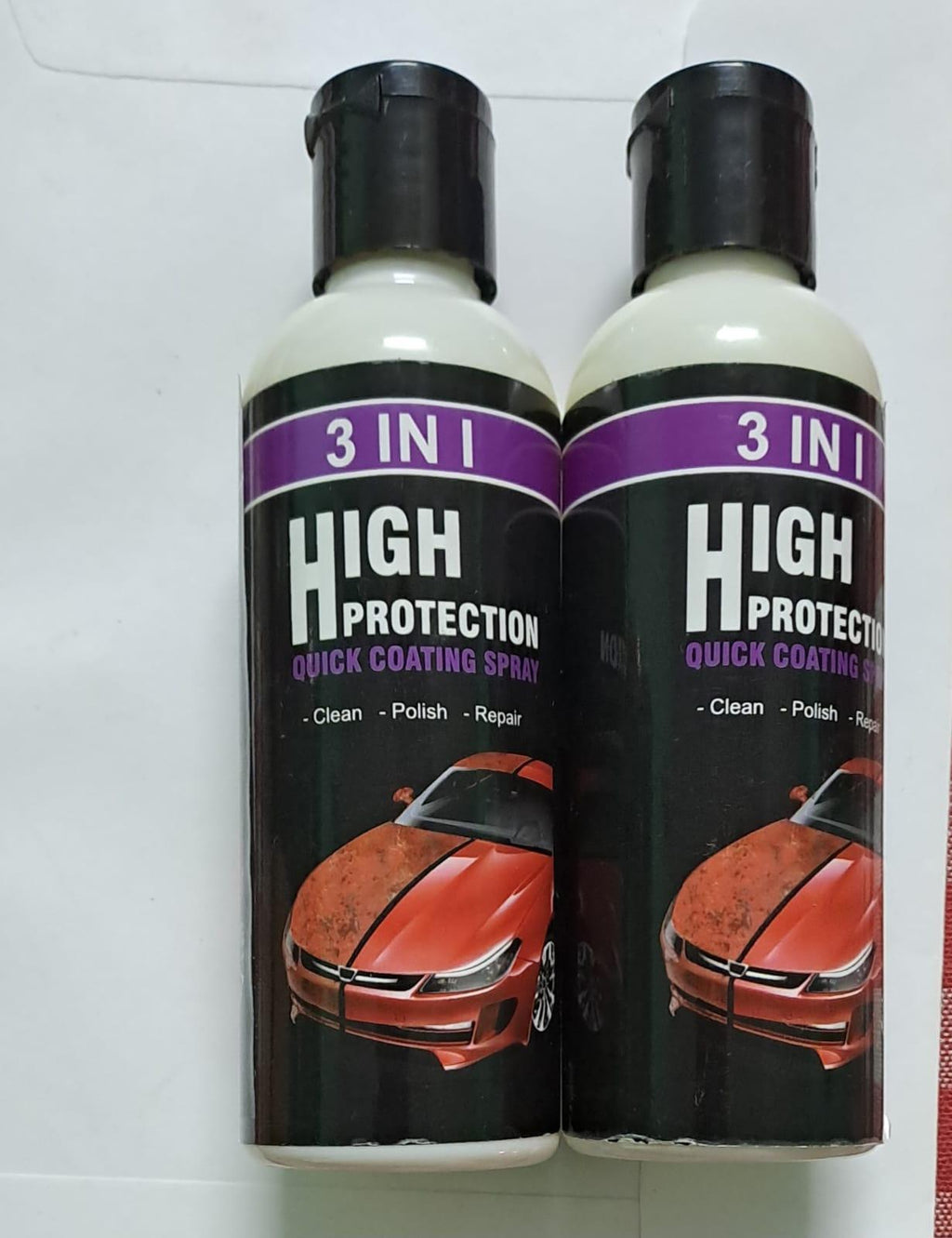 Hydrophobic Polish Nano Coating Agent Car Scratch Spray, Boats (Pack of 2)