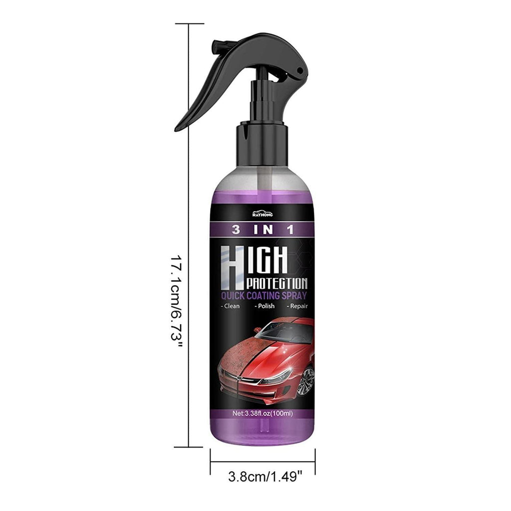 Hydrophobic Polish Nano Coating Agent Car Scratch Spray, Boats (Pack of 2)