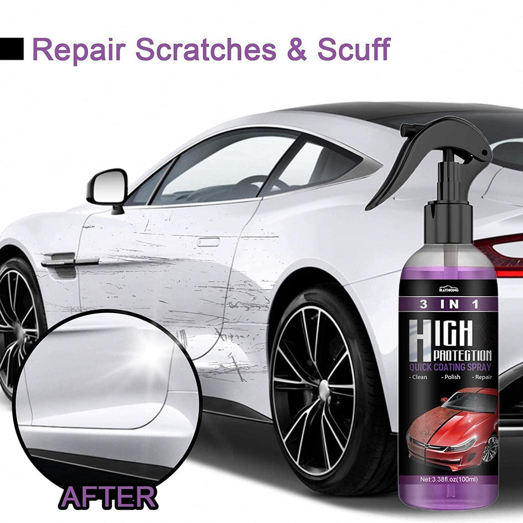 Hydrophobic Polish Nano Coating Agent Car Scratch Spray, Boats (Pack of 2)