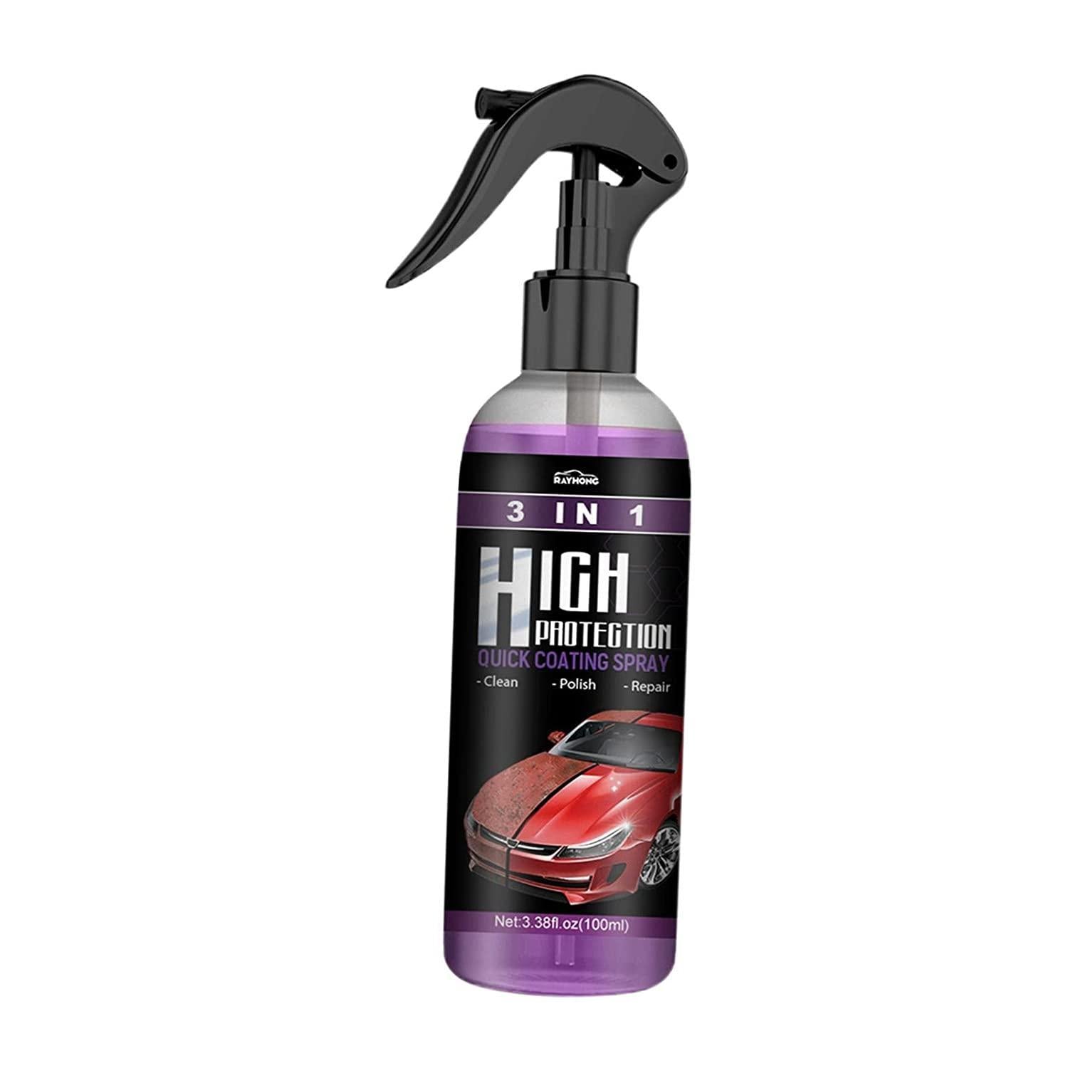 Hydrophobic Polish Nano Coating Agent Car Scratch Spray, Boats (Pack of 2)