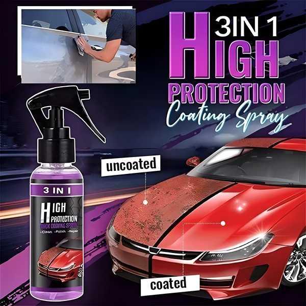 Hydrophobic Polish Nano Coating Agent Car Scratch Spray, Boats (Pack of 2)