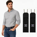 Premium Adjustable Buckleless Belts for Men and Women with Hook (2Pcs)