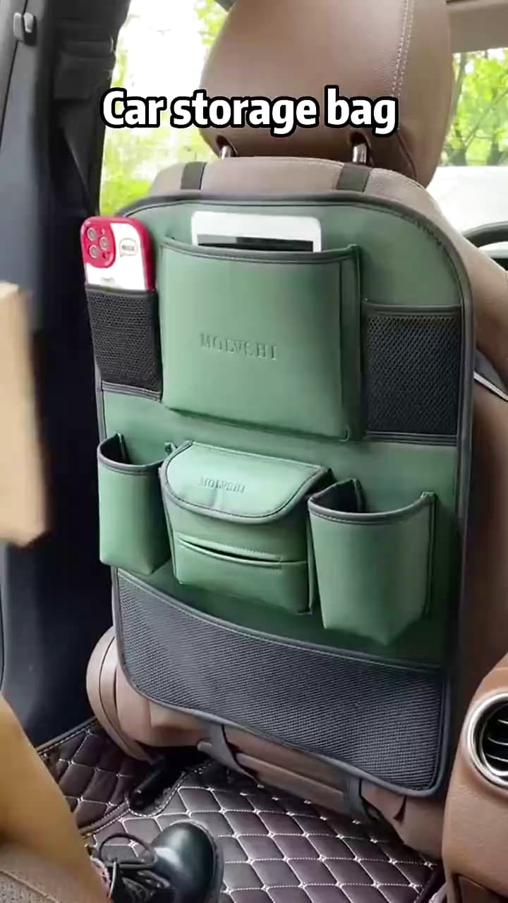 Car Seat Back Organizer Storage (Pack of 2)