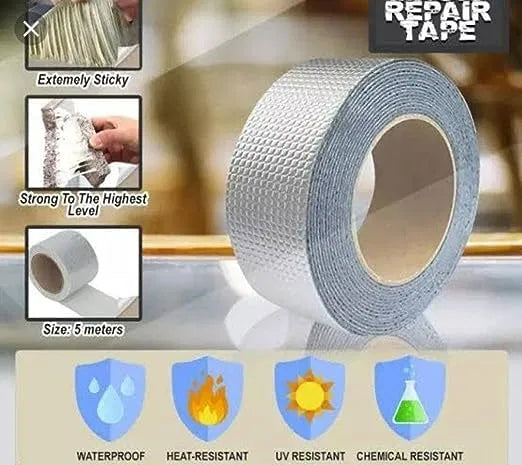 premium Aluminum Foil Waterproof  Sealant Tape for Leakage Sealing,Waterproof Tape for Pipe and Roof Water Leak