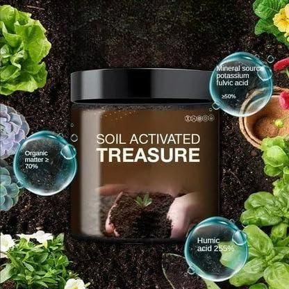 100% ORGANIC SOIL ACTIVATOR - FASTER PLANT GROWTH & STRONGER ROOTS (PACK OF 2)